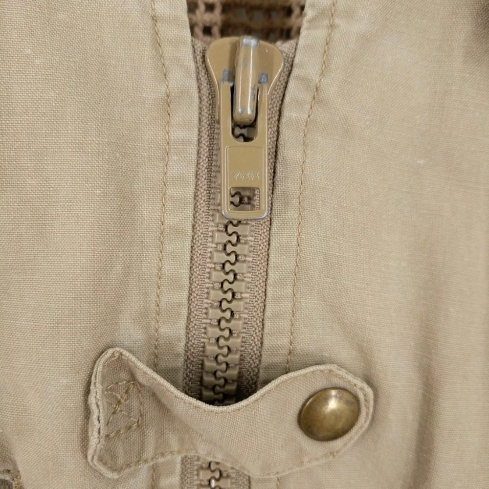 VTG Banana Republic Safari Utility 80s Vest Size S - Picture 4 of 12